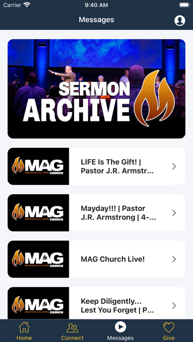 My MAG Church Screenshot