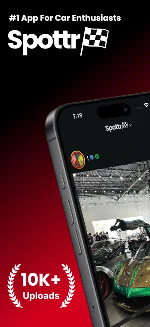 Spottr – Car Spotting & Social screenshot 1