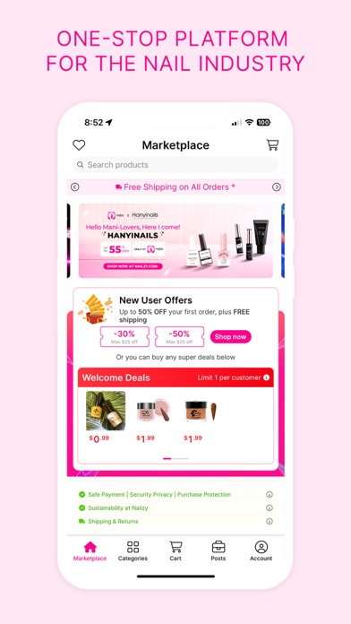 Nailzy.com Screenshot