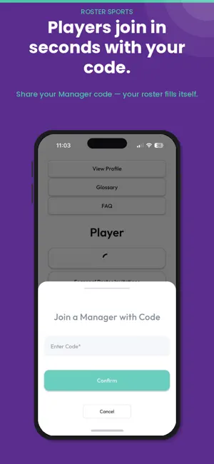 Roster Sports screenshot 2
