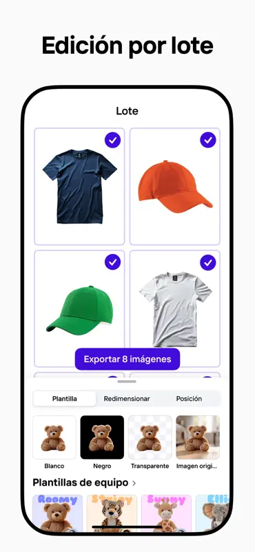 Photoroom - Editor de Fotos IA screenshot 7 of 8