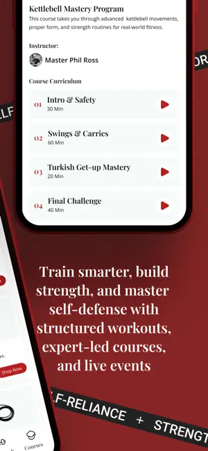 Master Phil - Kettlebells screenshot 4