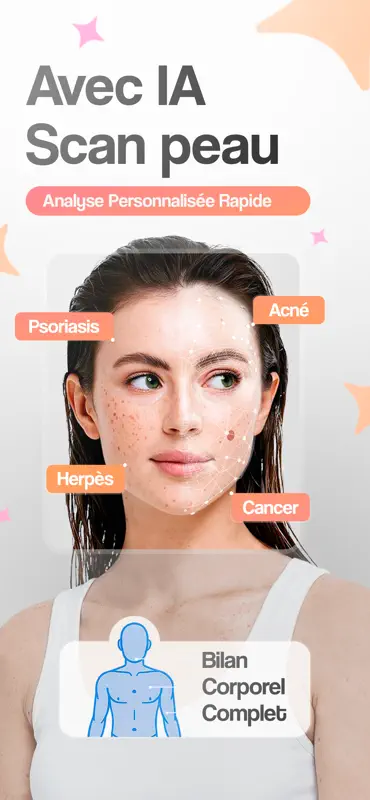 Skin AI - Scanneur de Peau screenshot 1 of 6