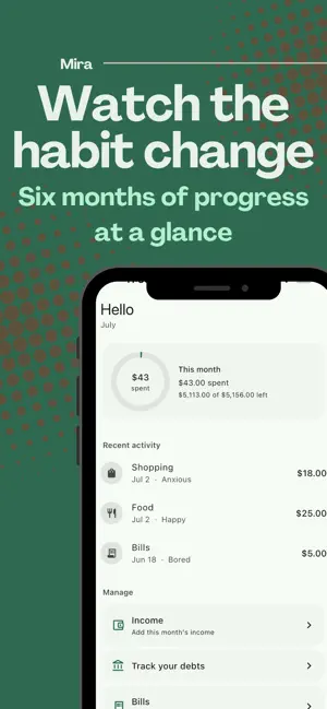 Mira: Money & Mood screenshot 4