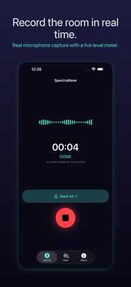 SpectraWave Recorder screenshot 1