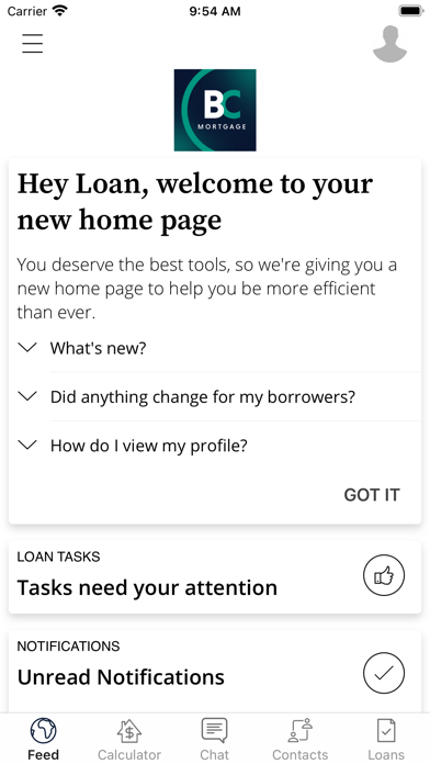 Bank of Clarke Mortgage Screenshot
