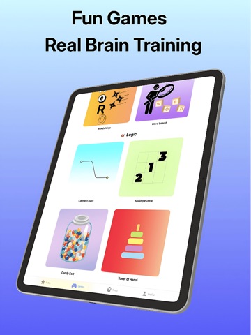 Sharpr - Brain Training Games iPad screenshot
