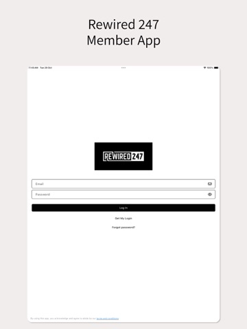 Rewired 247 iPad screenshot