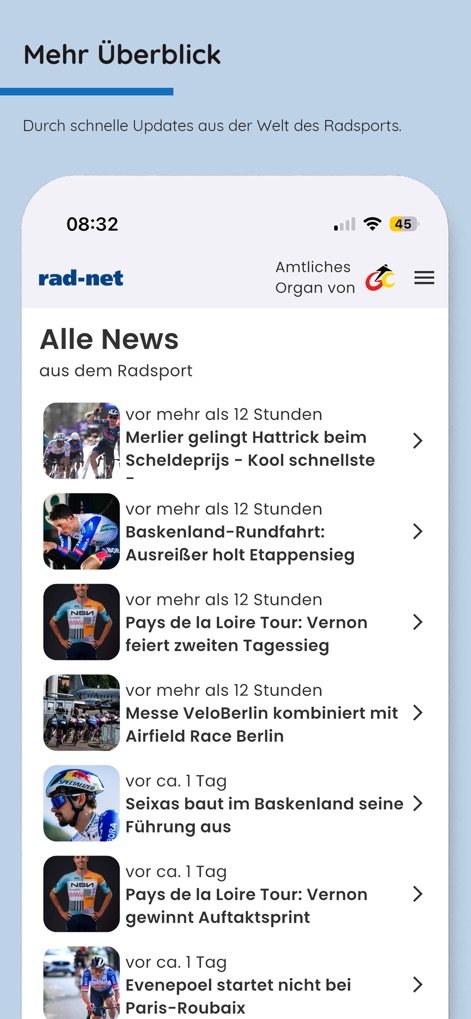 rad-net - Sports App | MWM