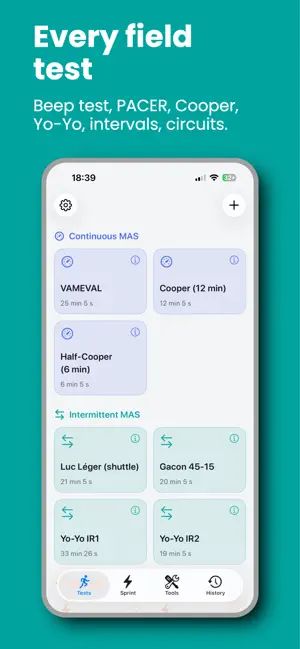 Cadlo: Beep Test & PACER screenshot 1