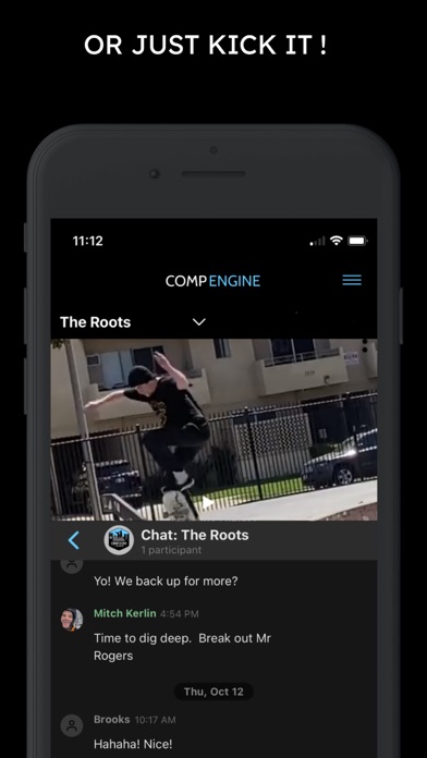 CompEngine iPhone screenshot 5 - Sports app