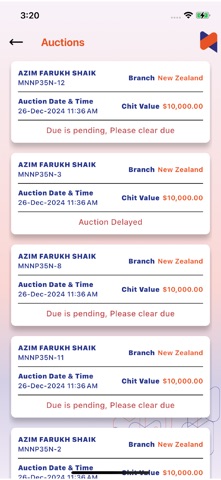 Nidhi Chit Bonds screenshot