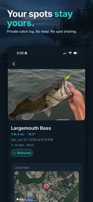 Captns Log: Fishing Forecast screenshot 2