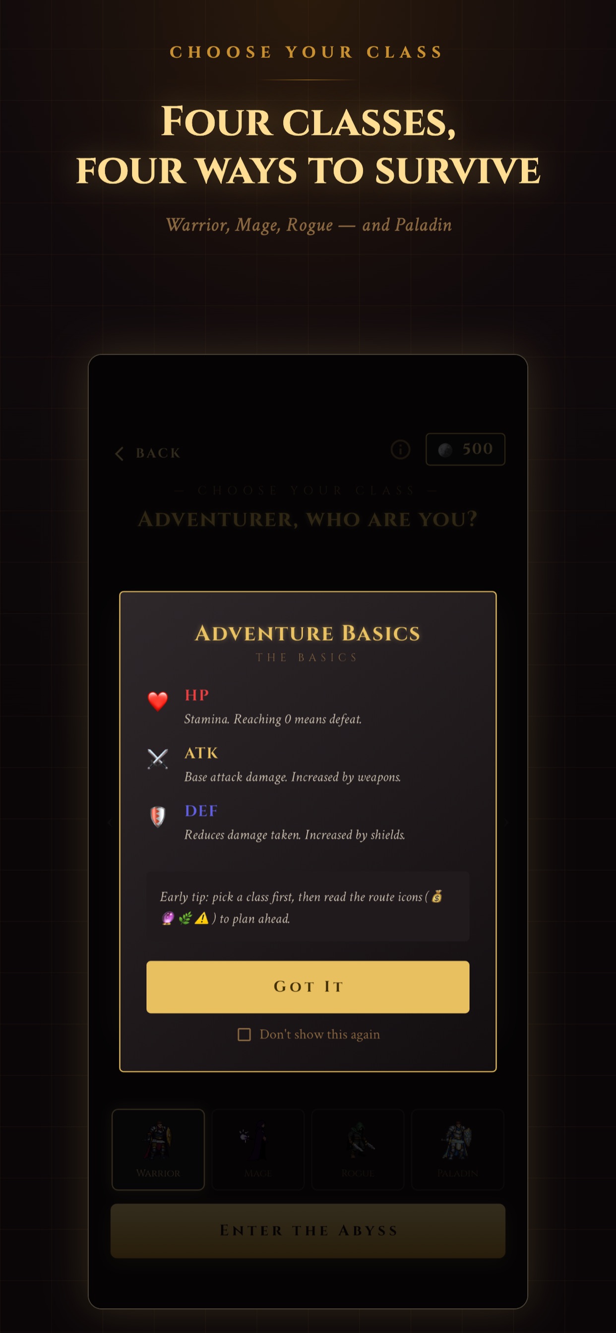 Screenshot 2 of Abyss Crossroads: Roguelike