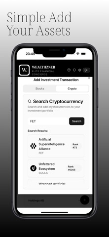 Wealthzner screenshot