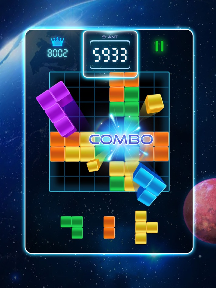 #3. Cyber: Block Puzzle Game (iOS) 由: Small ant limited