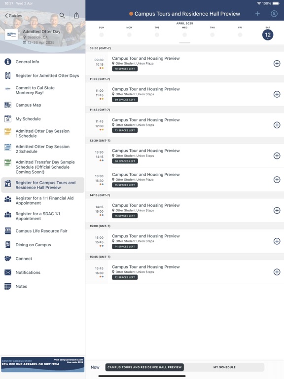 App screenshot