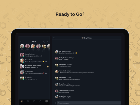 Front Pack iPad screenshot 5 - Social Networking app