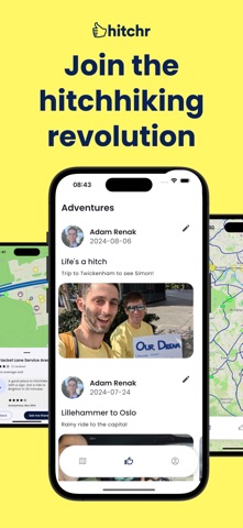 Hitchr screenshot