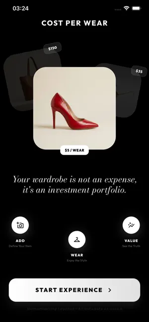 Cost Per Wear: Outfit Planner screenshot 1