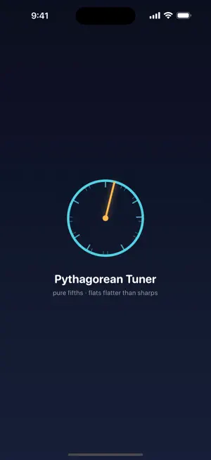 Pythagorean Tuner screenshot 2