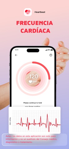 I Heart beat-health HR monitor screenshot 1