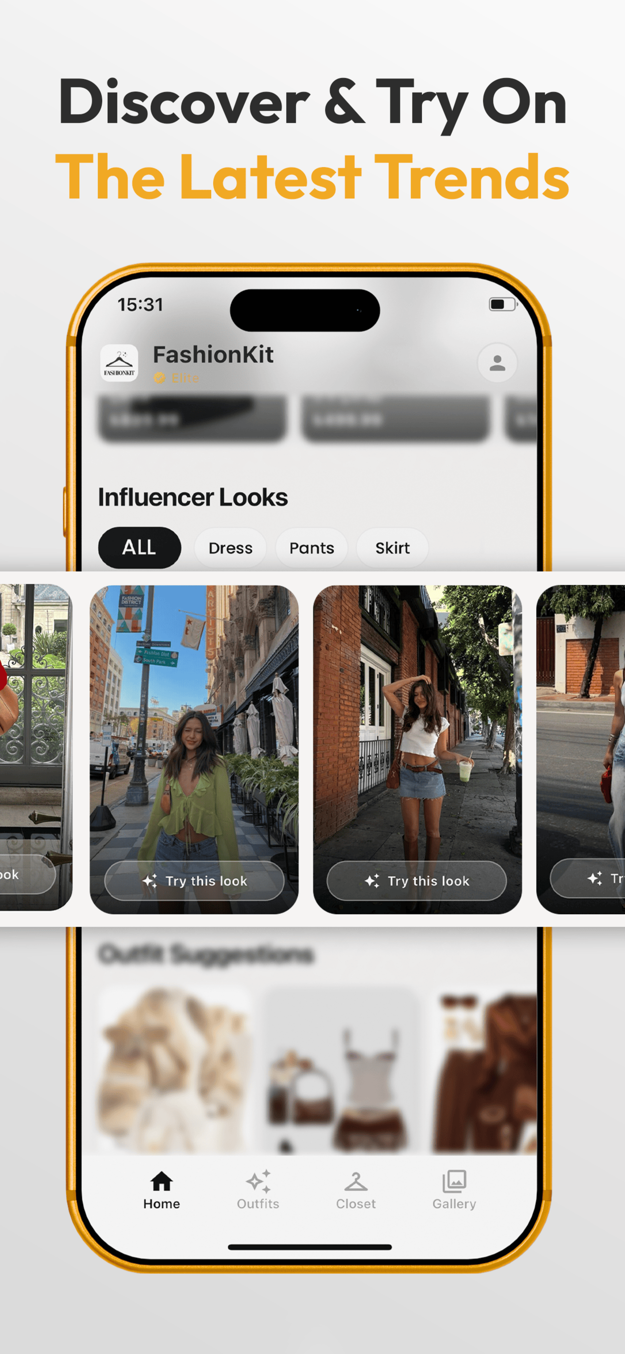 AI Outfit Planner - FashionKit