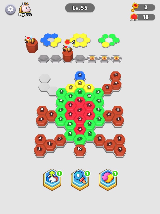 最安プラン Bee Away Store App the on Puzzle Out Hexa - ボール