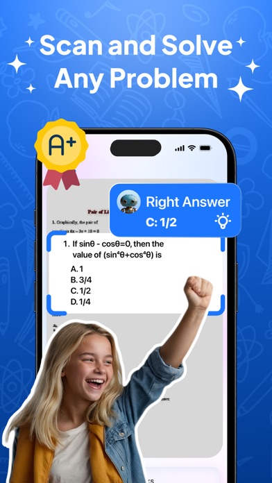 AI Math Solver Homework Helper Screenshot