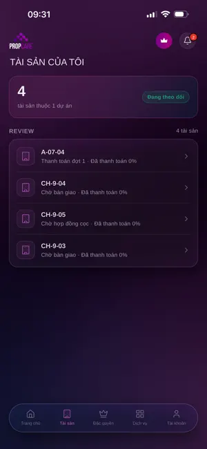 PropCare screenshot 2