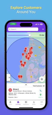 Sarathi - Field Tracking App screenshot