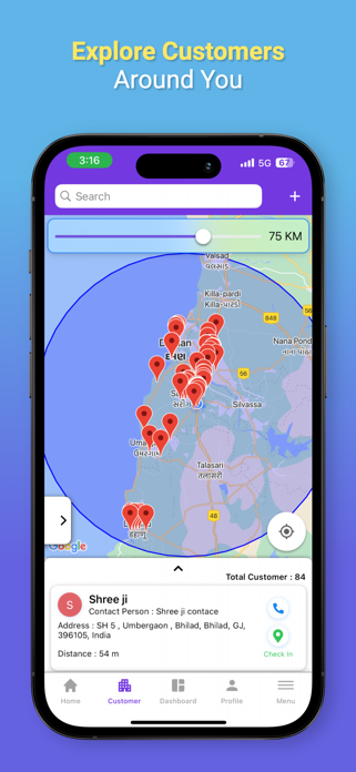 Sarathi - Field Tracking App Screenshot 2 of 5