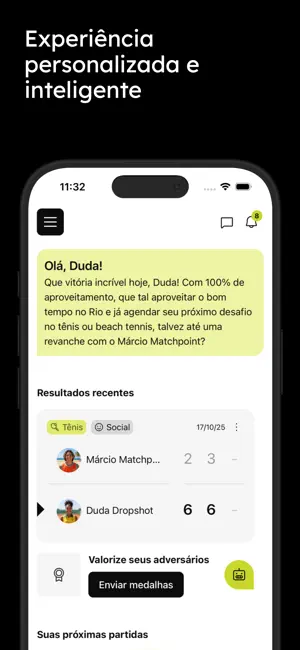 Tweener: Tennis, BT & Padel iPhone screenshot 2