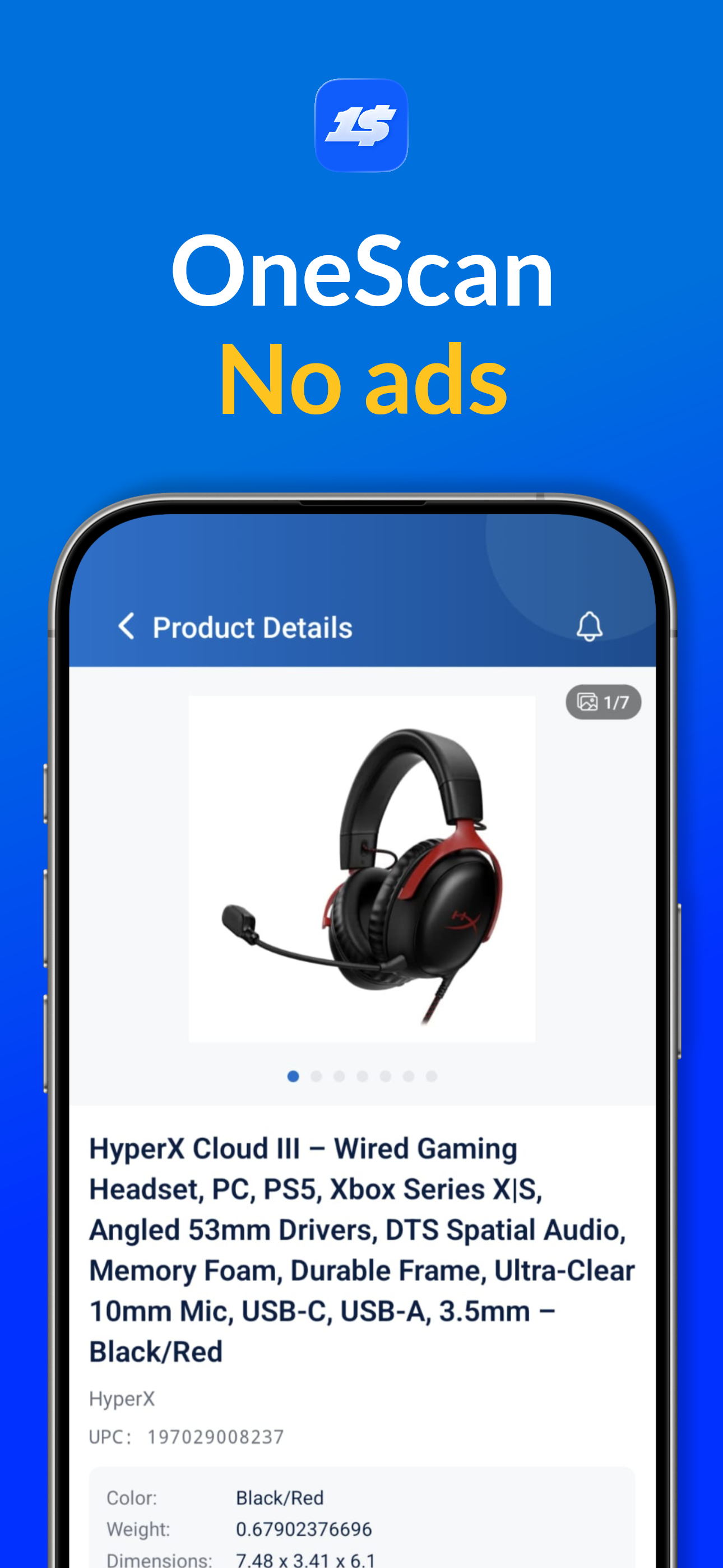 OneScan: Compare Prices Fast