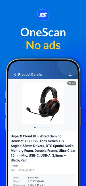 OneScan: Compare Prices Fast screenshot 1
