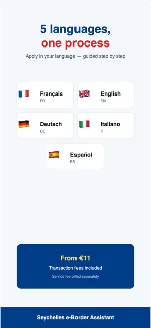Seychelles eTA Assistant screenshot 4