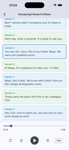 EngTalk: Conversation Practice Screenshot 1 of 4