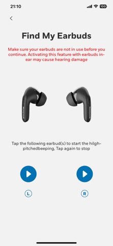 Honeywell Audio Pilot iPhone screenshot