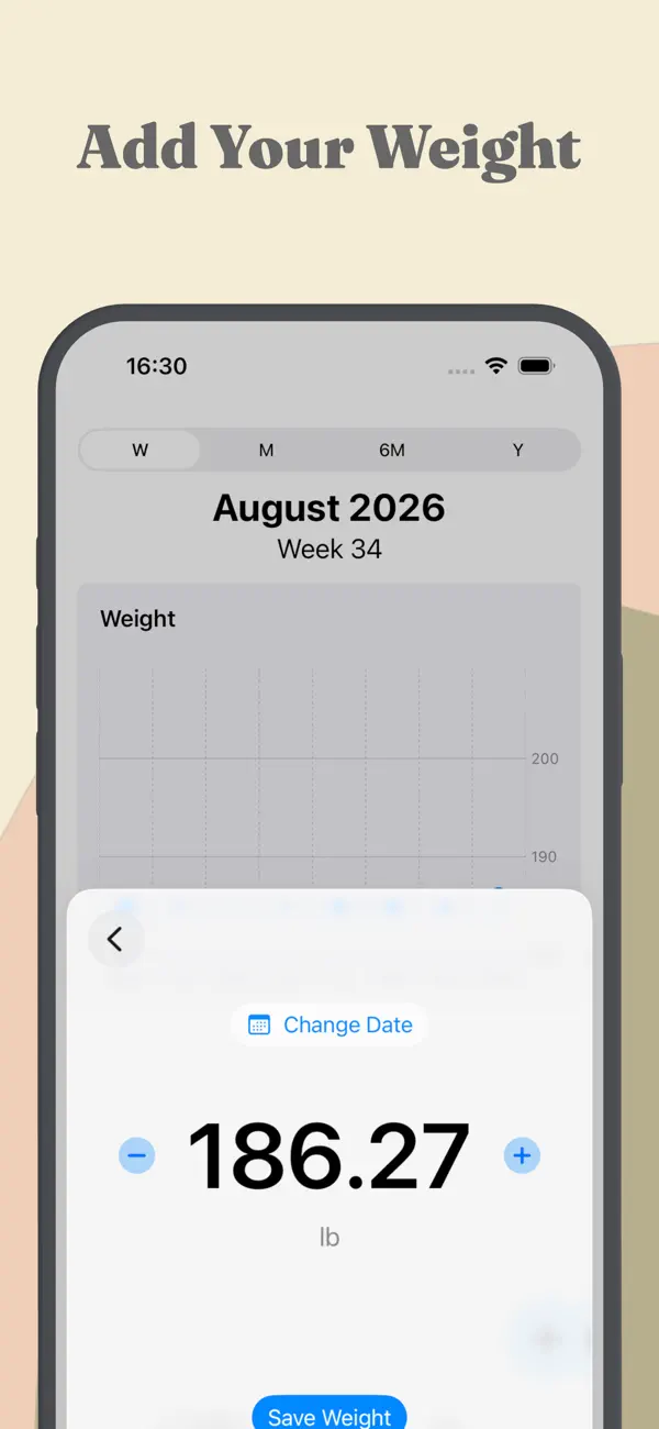 Screenshot #1 pour ScaleDiary