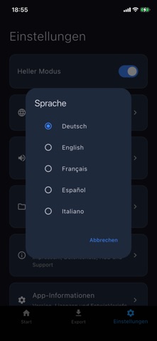 Lärmprotokoll Professional screenshot