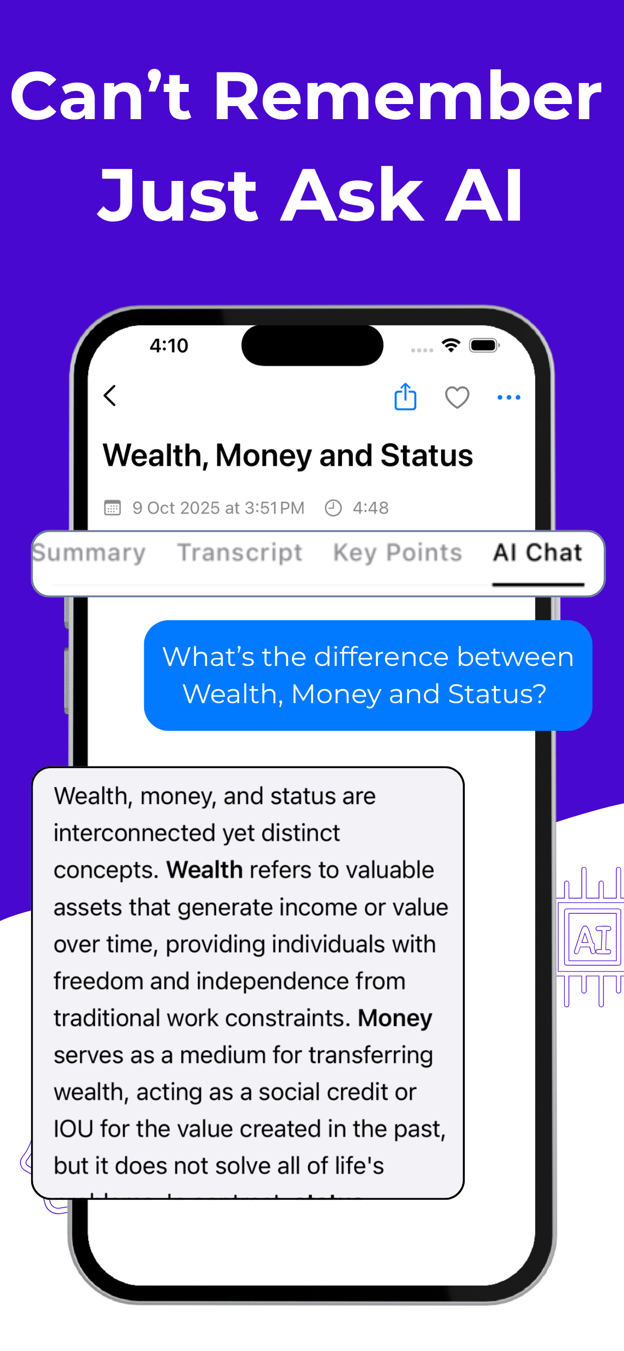Voice Transcription: Hazelnote