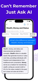 Voice Transcription: Hazelnote screenshot