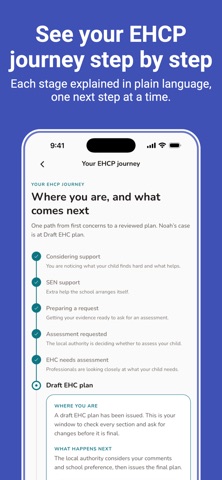 Heedli: UK SEND & EHCP Support screenshot