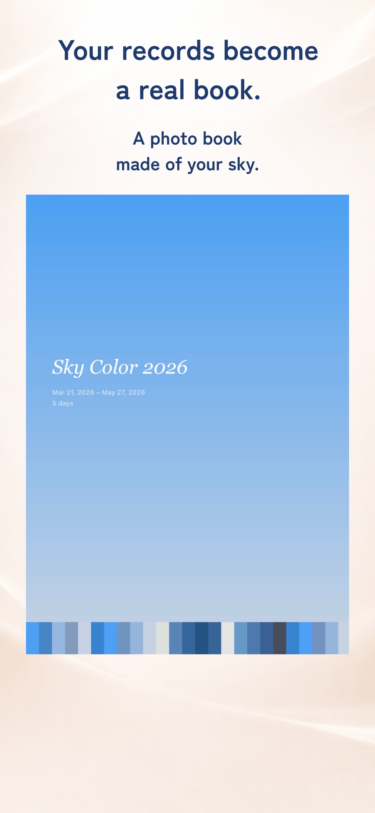 Sky Palette - Daily Sky Diary