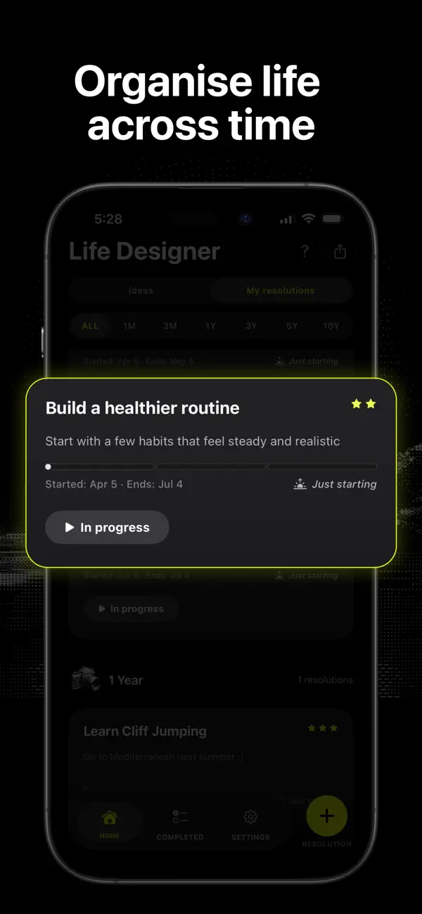 #3. Life Designer: Ideas & Goals (iOS) di: Caglar Gul
