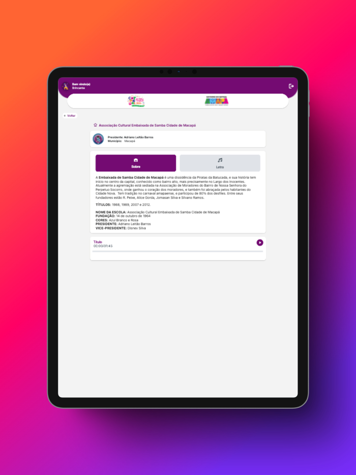 Carnaval no Meio do Mundo