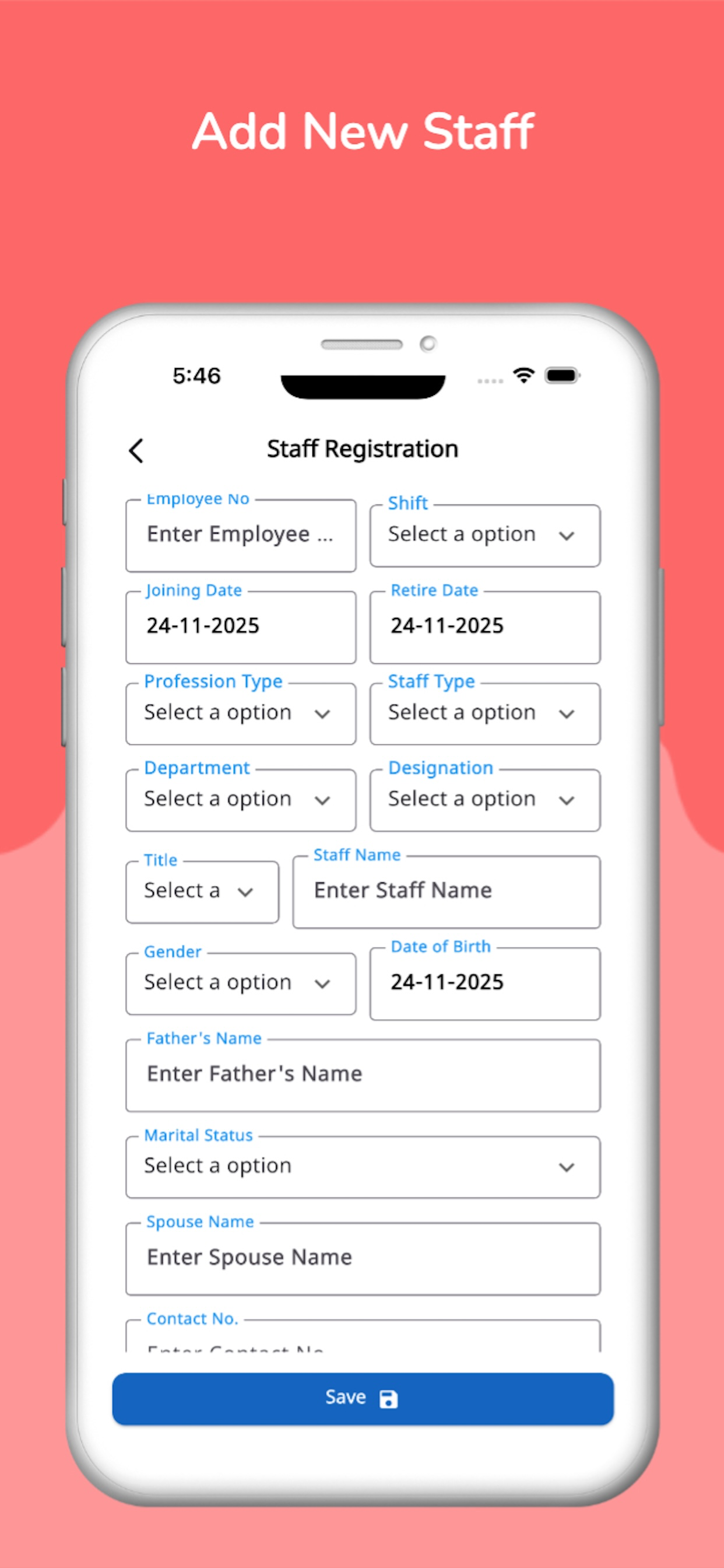sDiary Admin App