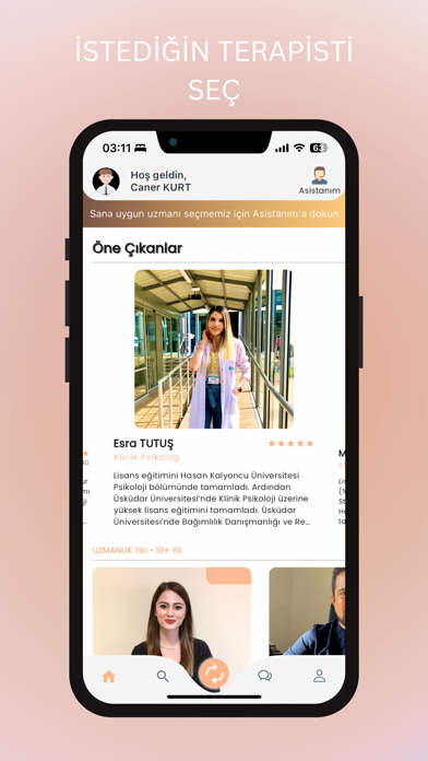 Uzman Psikoloji: Online Terapi Screenshot