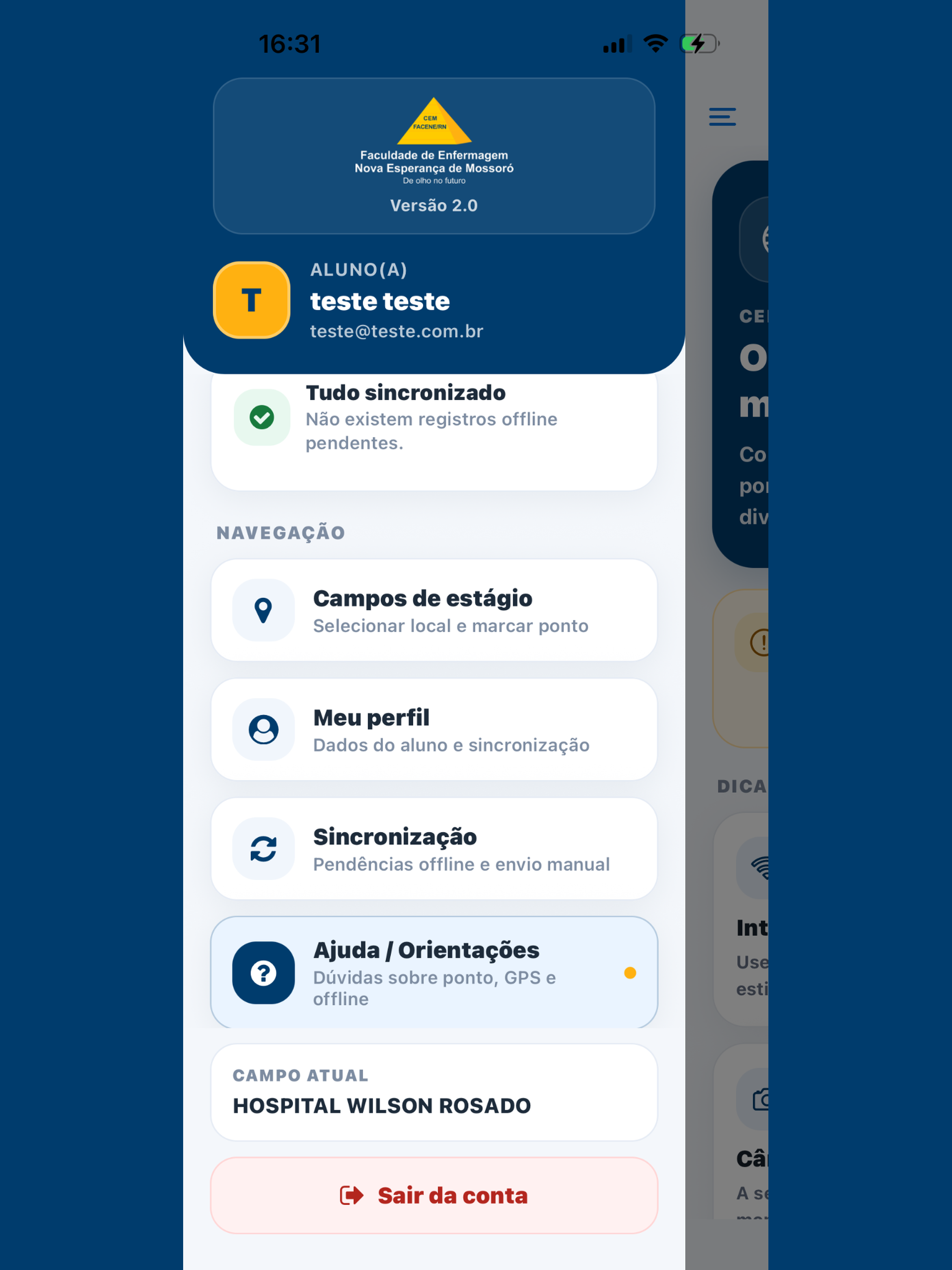 FACENE/PB Frequência screenshot 11