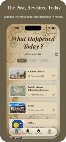 What Happened Today? Screenshot 1 of 4